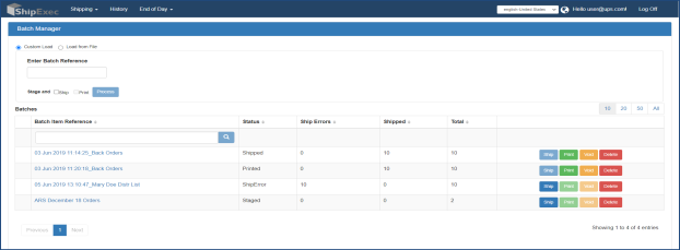 Batch Manager Overview