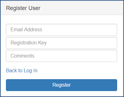 Registering Users